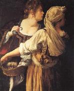 Judith and Her Maidser, Artemisia gentileschi